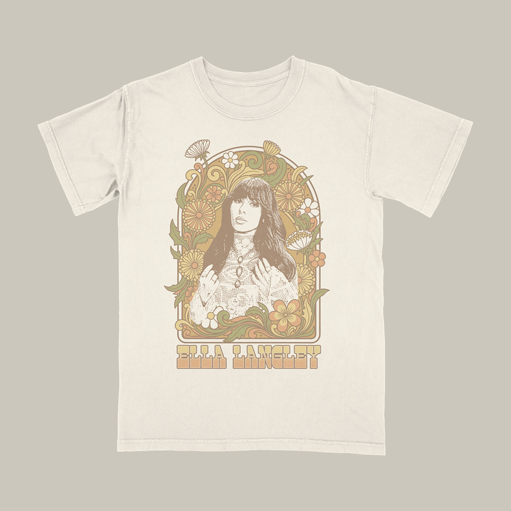 Ivory Dandelion Ella Langley T-Shirt Ella Langley Music Tee Best Gift For Fans