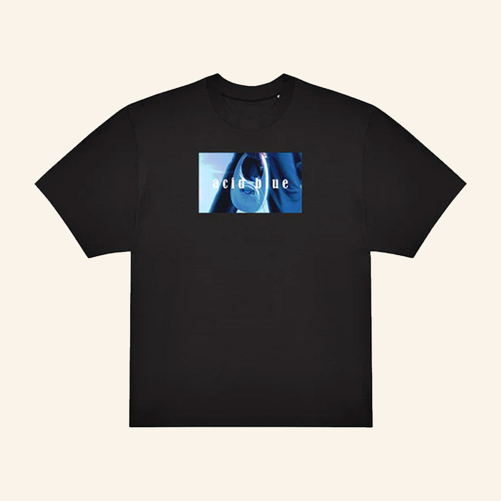 Ivoxygen Merch Acid Blue Halftone T-Shirt Gift Ideas For Dad