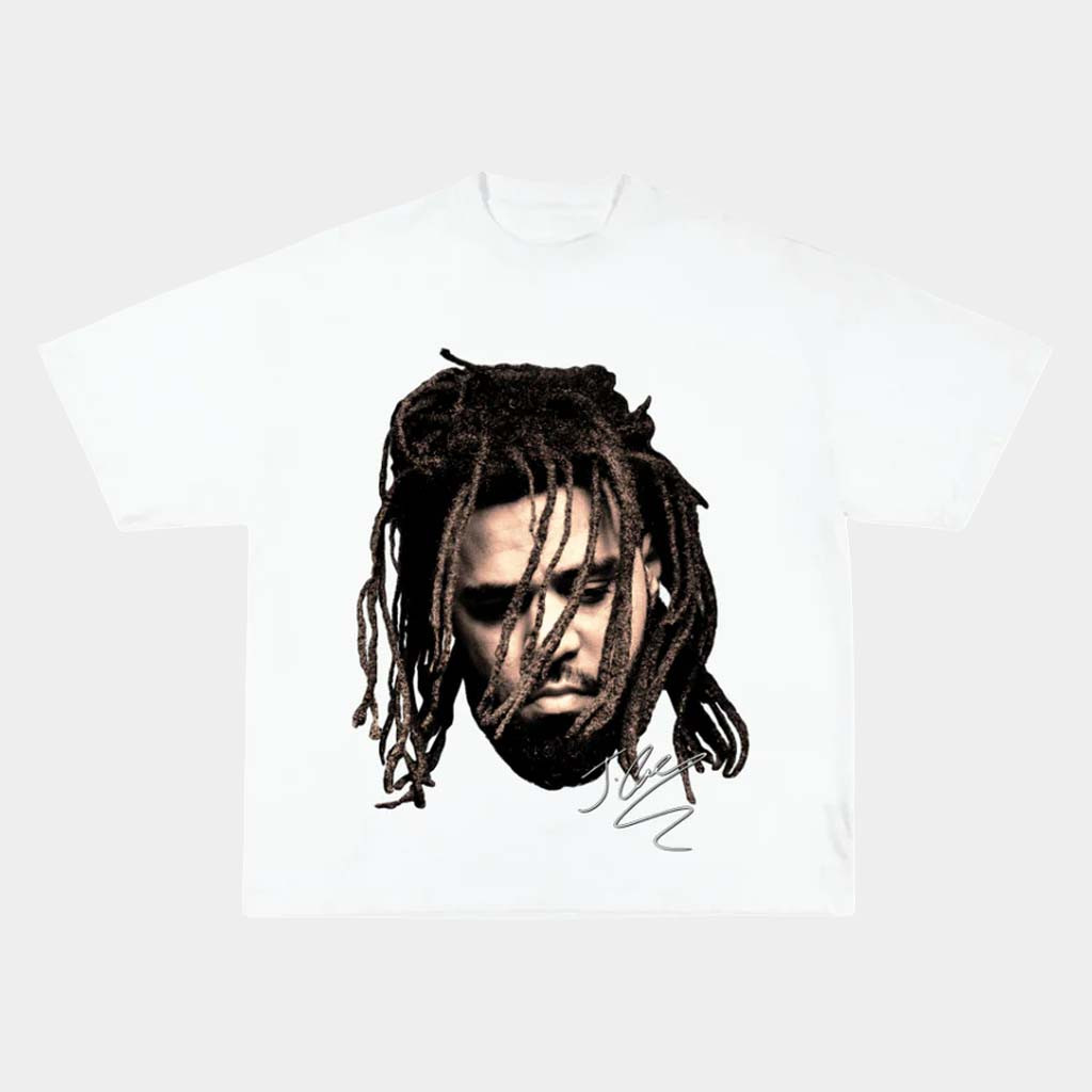 J Cole Merch White J Cole T-Shirt Best Gifts For Rapper Fans