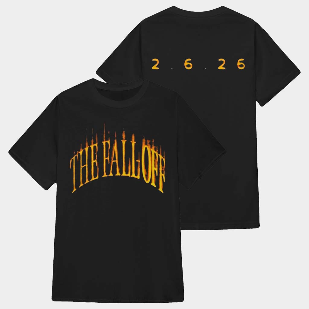 J Cole The Fall Off Merch 2 6 26 The Fall Off T-Shirt Birthday Gifts For Rapper Fans