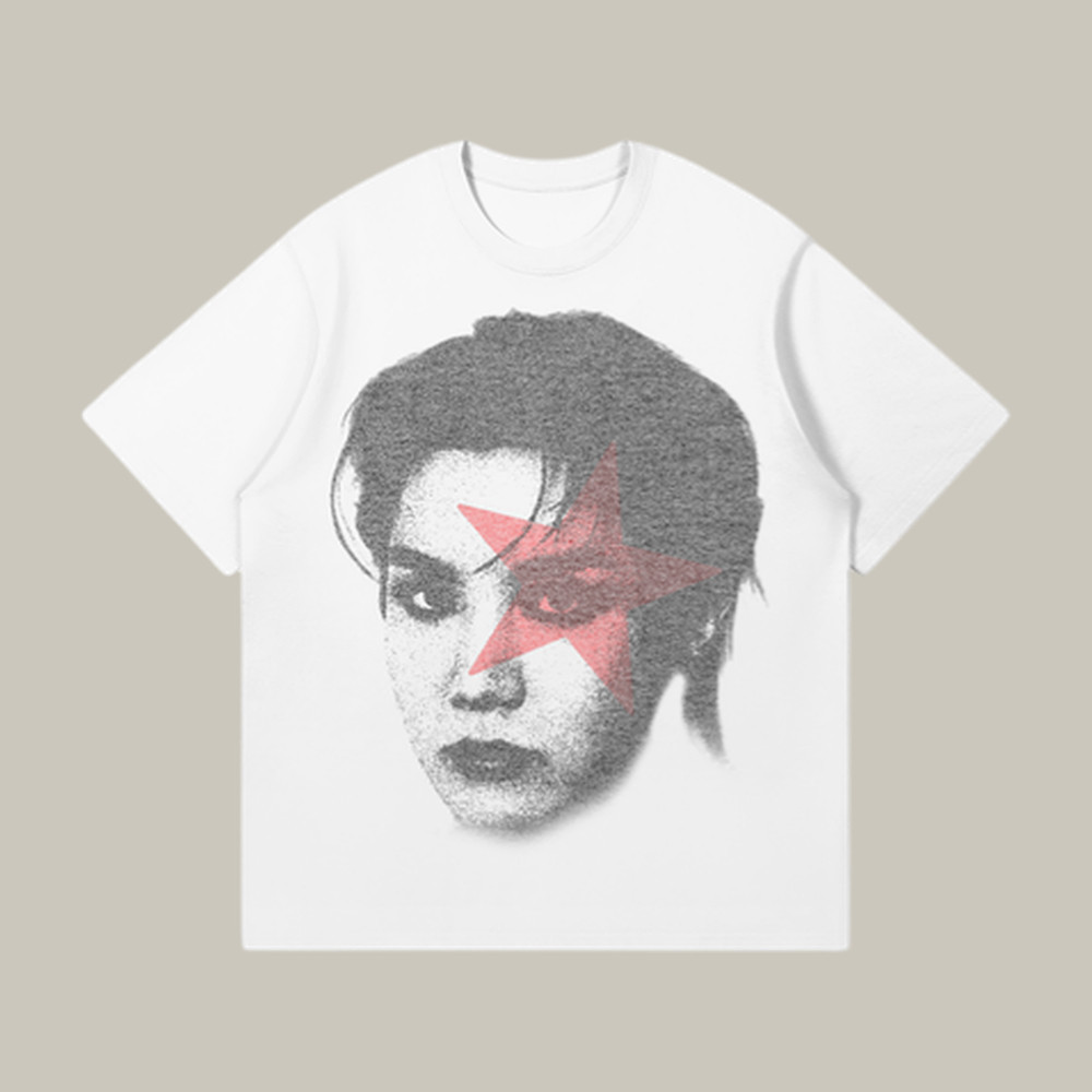 J Hope Star Big Head Portrait T-Shirt BTS 2026 Comeback Shirt Present For Huge Fans