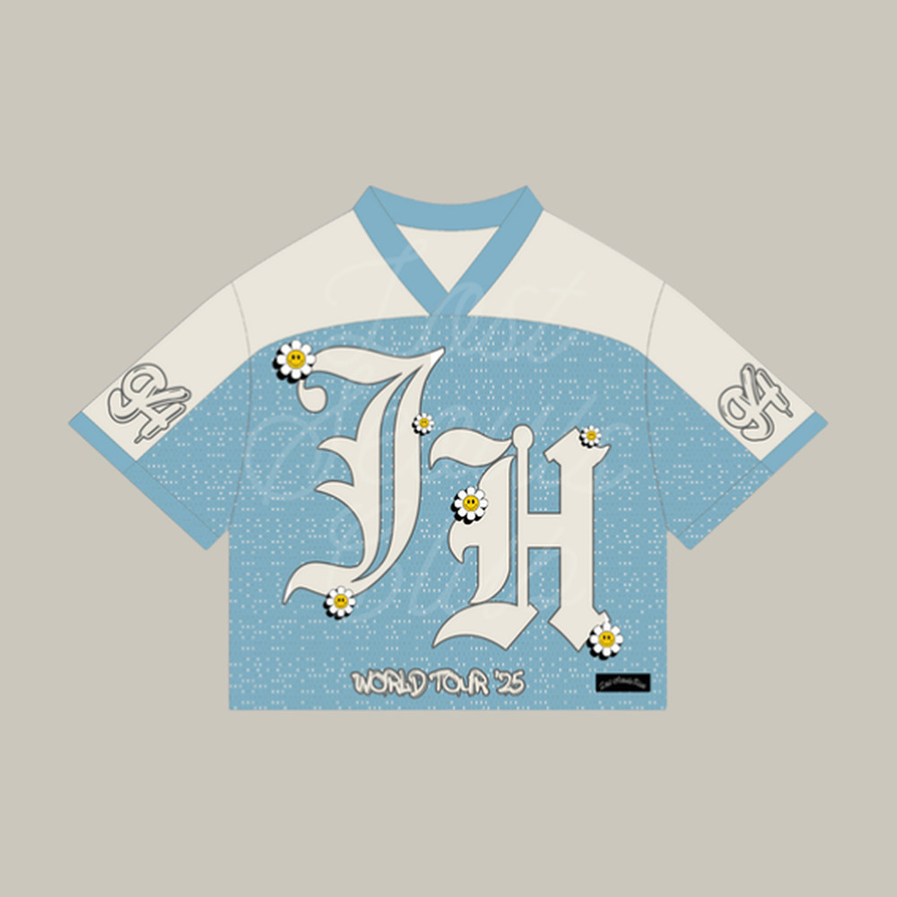 J Hope World Tour Floral Jersey BTS World Tour 2026 Merch Kpop Fan Gift For Army