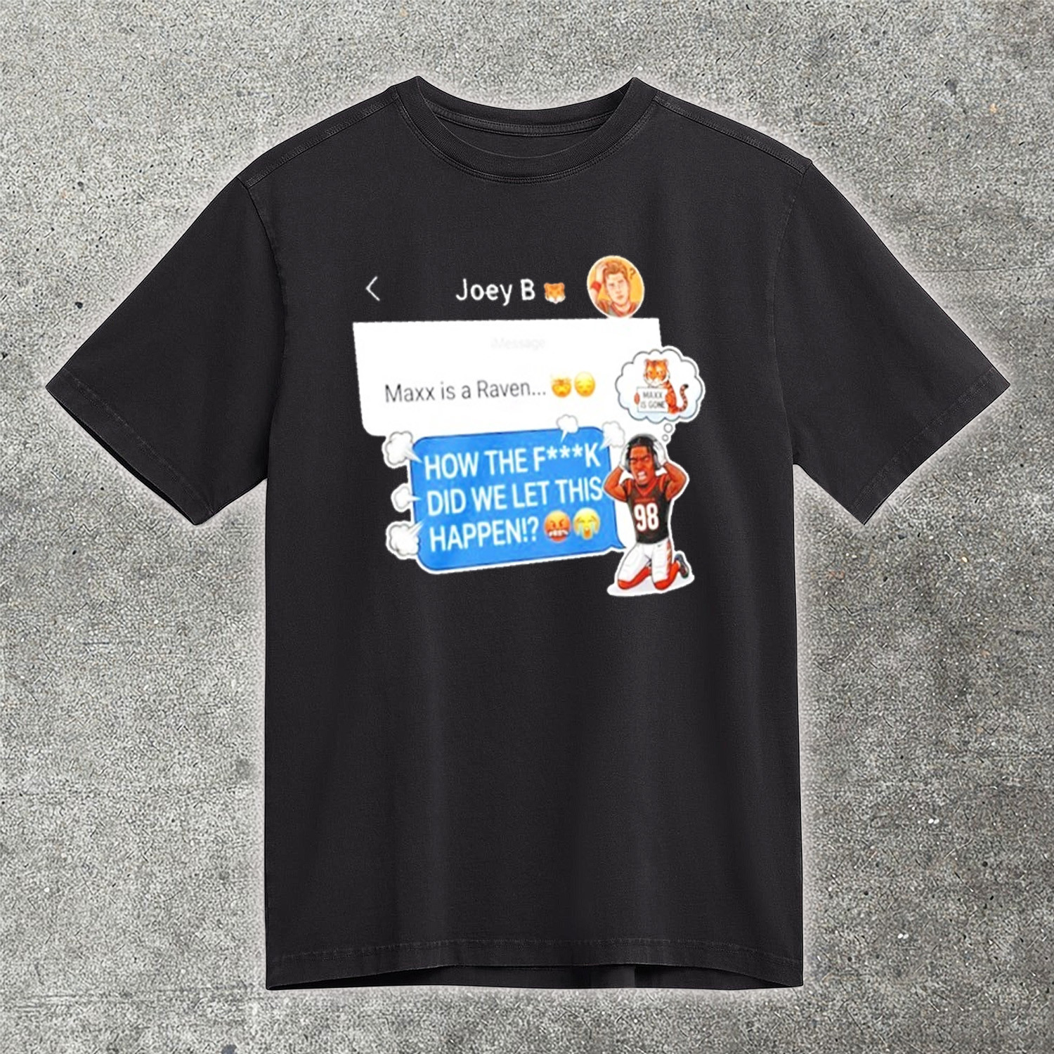 Ja Marr Chase Maxx Is A Raven T-Shirt Cincinnati Bengals Football Fan Gear Best Gift For NFL Fans 2026