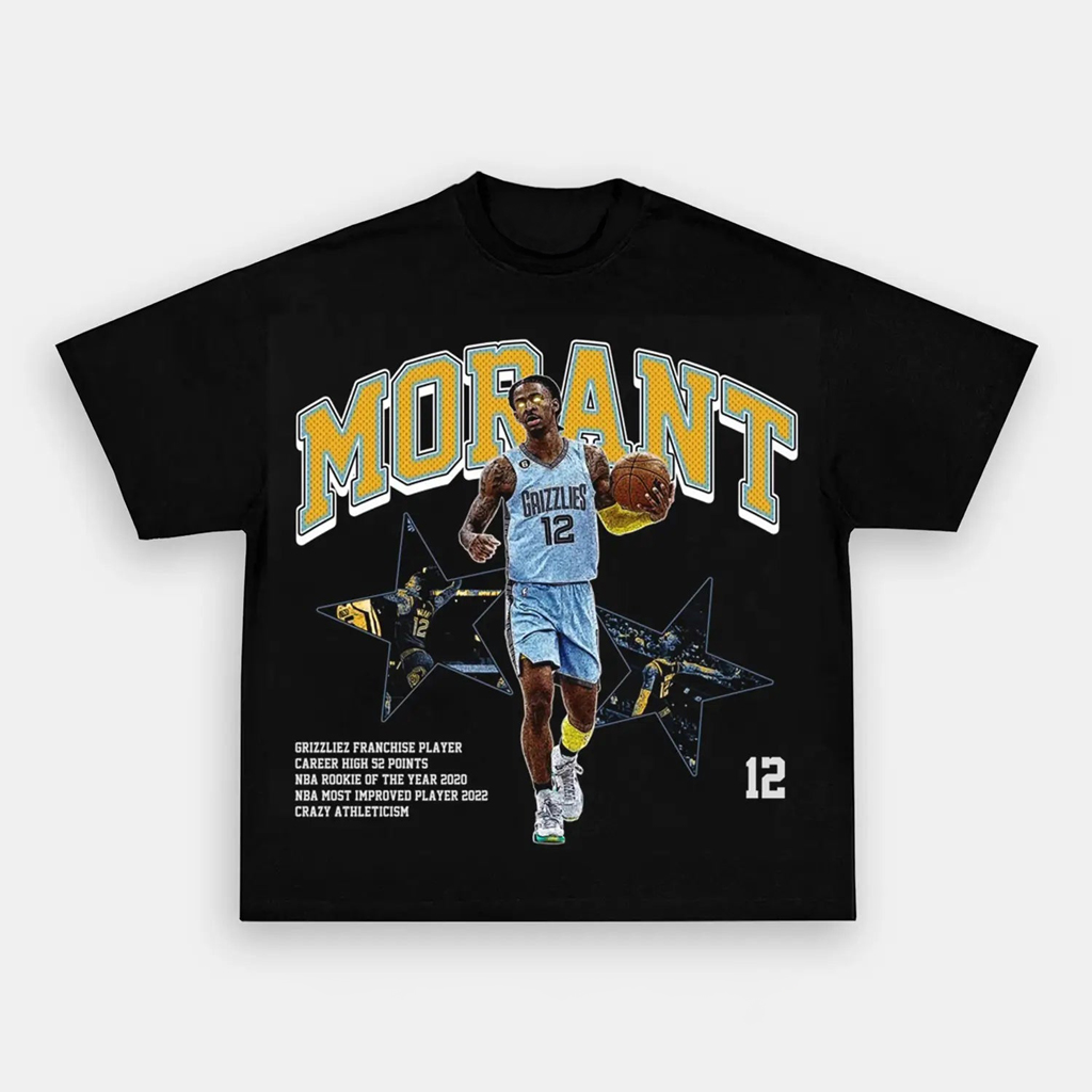 Ja Morant Graphic T-Shirt Basketball Lovers Birthday Present For Him