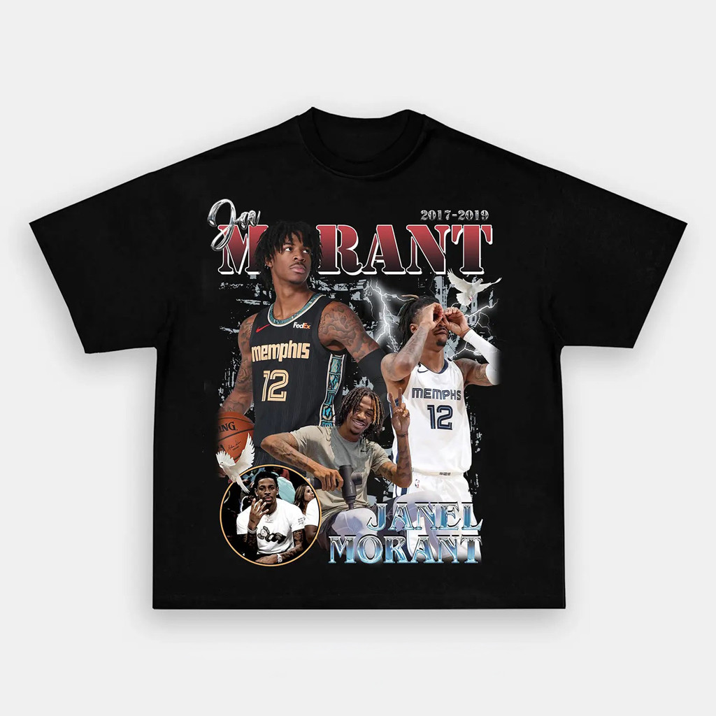 Ja Morant Graphic T-Shirt Gifts For The Basketball Enthusiast