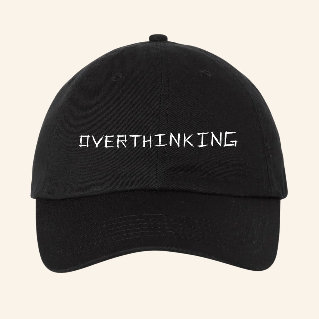 Jack Harris Merch Overthinking Embroidered Hat Presents For Boyfriend