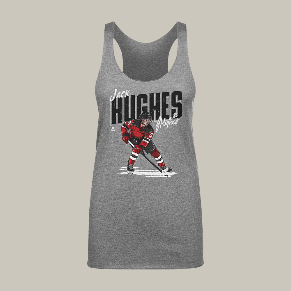 Jack Hughes Chisel Team USA Hockey Tank Top Jack Hughes Clothes Gift For Her