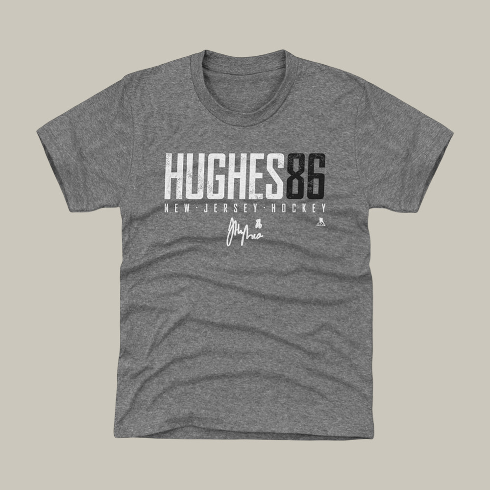Jack Hughes New Jersey Elite Hockey T-Shirt USA Hockey Team Shirt Present Idea