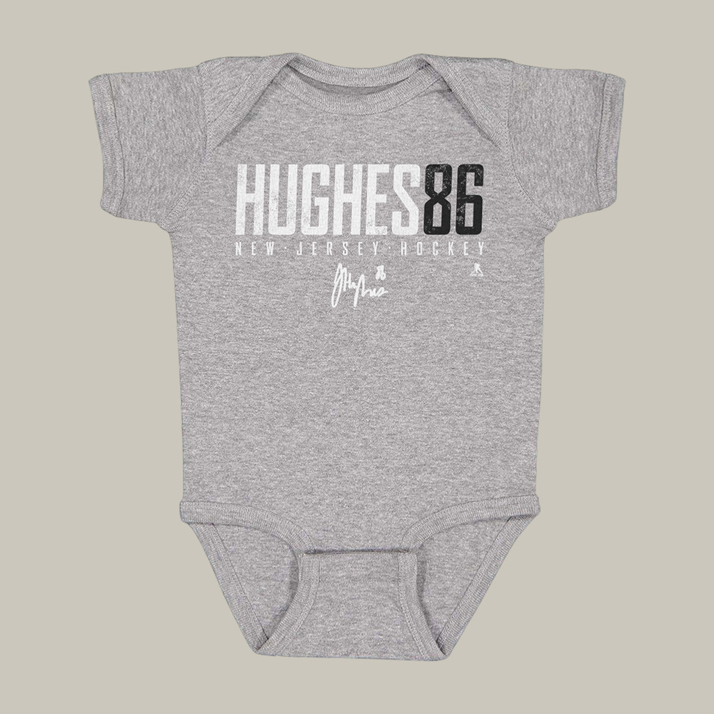 Jack Hughes New Jersey Elite Onesie USA Hockey Team Shirt Best Fan Merch
