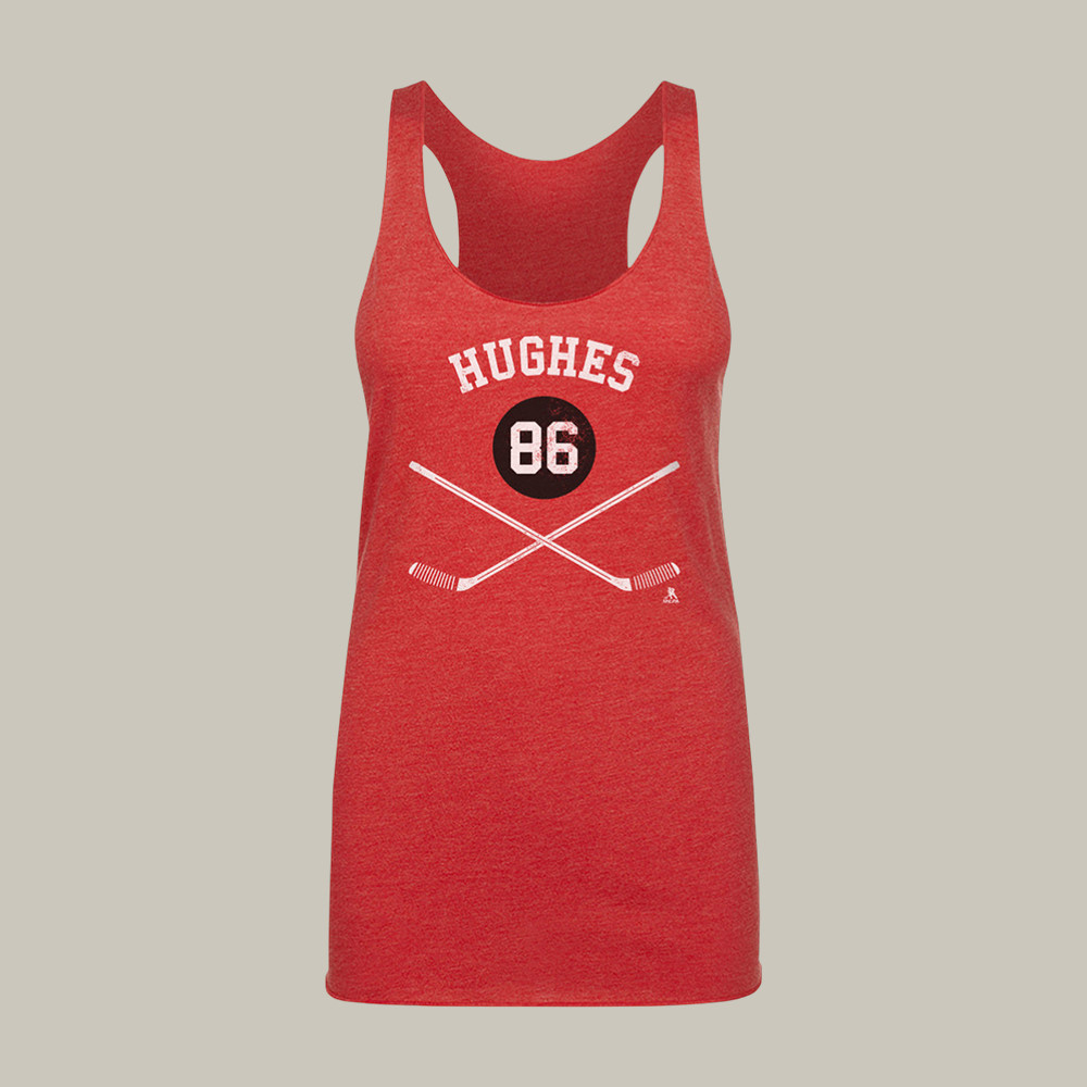 Jack Hughes New Jersey Sticks Tank Top Team USA Hockey Clothes Best Gifts For Fans