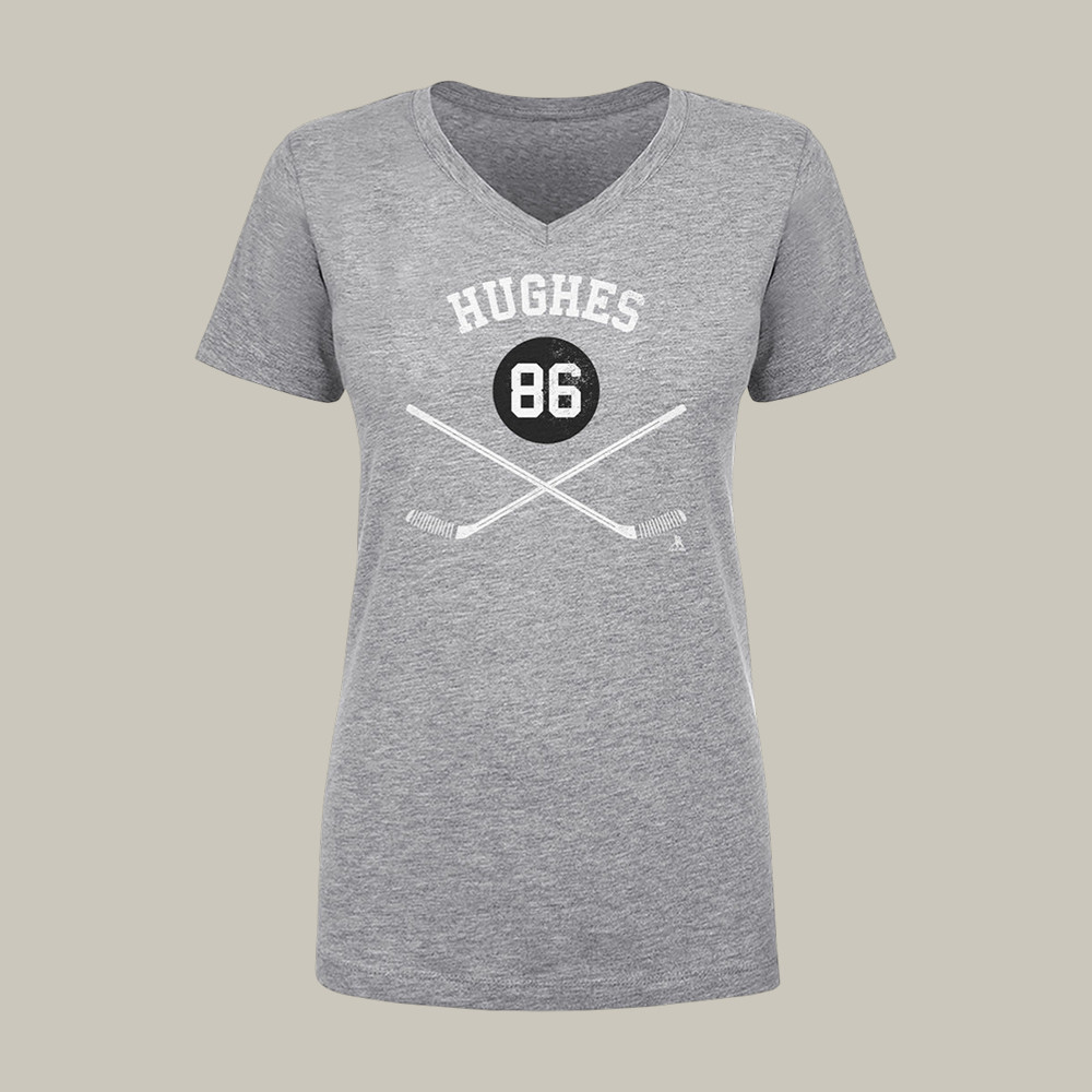 Jack Hughes New Jersey Sticks V-Neck Shirt USA Hockey Gold Medal Shirt Hockey Enthusiast Gift