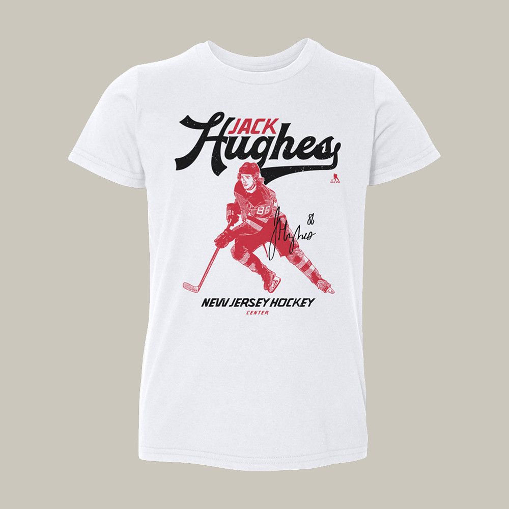 Jack Hughes New Jersey Vintage T-Shirt USA Hockey Team 2026 Merch Fan Gift For Him