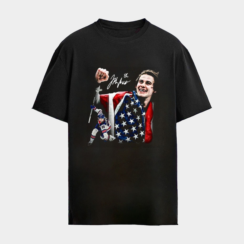 Jack Hughes Shirt USA Hockey Gold Medal Merch Winter Olympics 2026 Champions T-Shirt Gifts