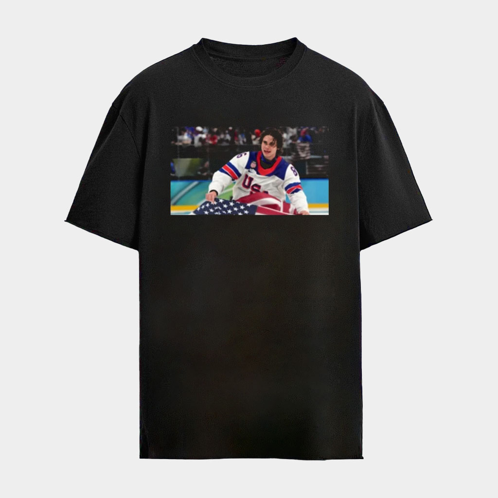 Jack Hughes Shirt USA Hockey Gold Medal Merch Winter Olympics Champions 2026 Merch Fan Gifts