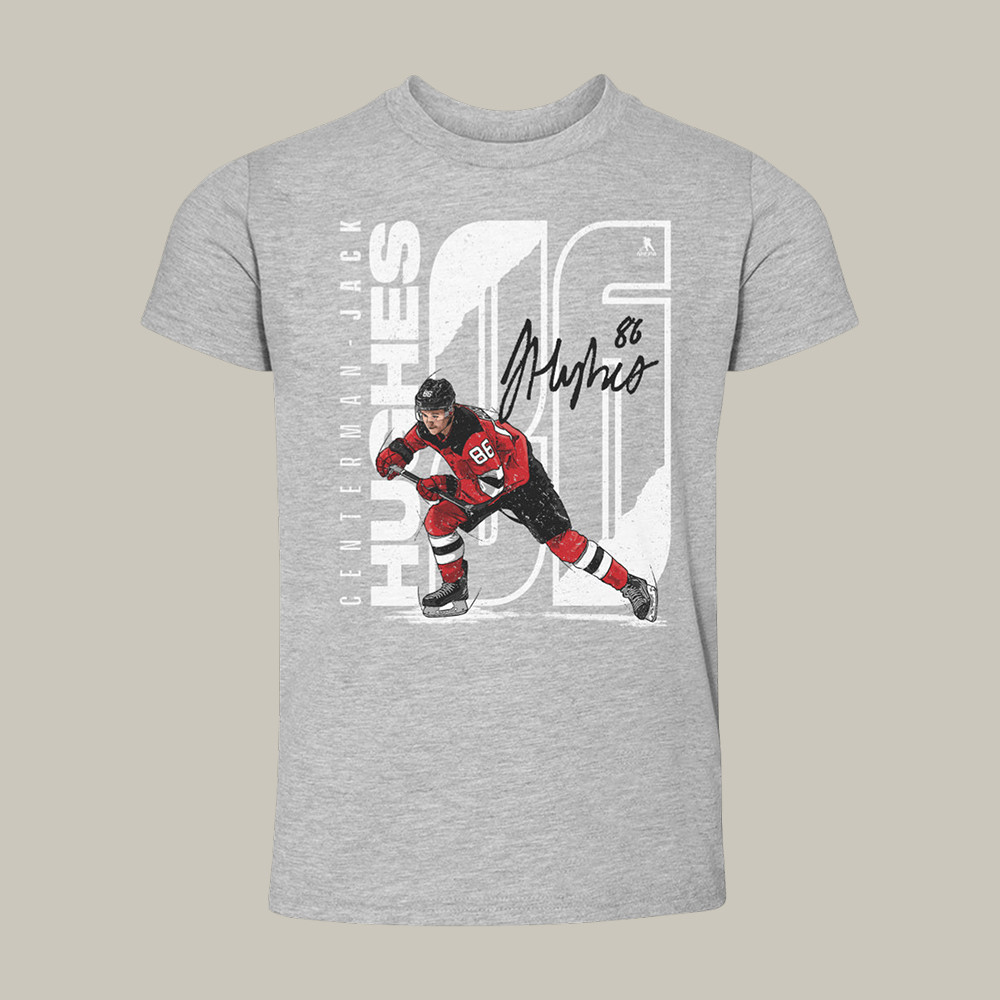 Jack Hughes Stretch T-Shirt Team USA Hockey Merch Olympics Jack Hughes Fan Gift