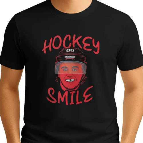 Jack Hughes Team USA Hockey Smile 2026 Olympic Graphic T-Shirt Best Gift For Hockey Fans