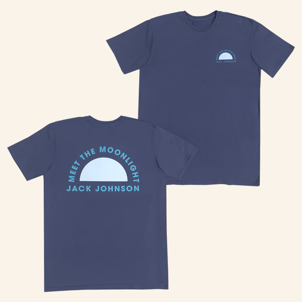 Jack Johnson Merch Meet The Moonlight Shirt Birthday Gifts For Music Lovers