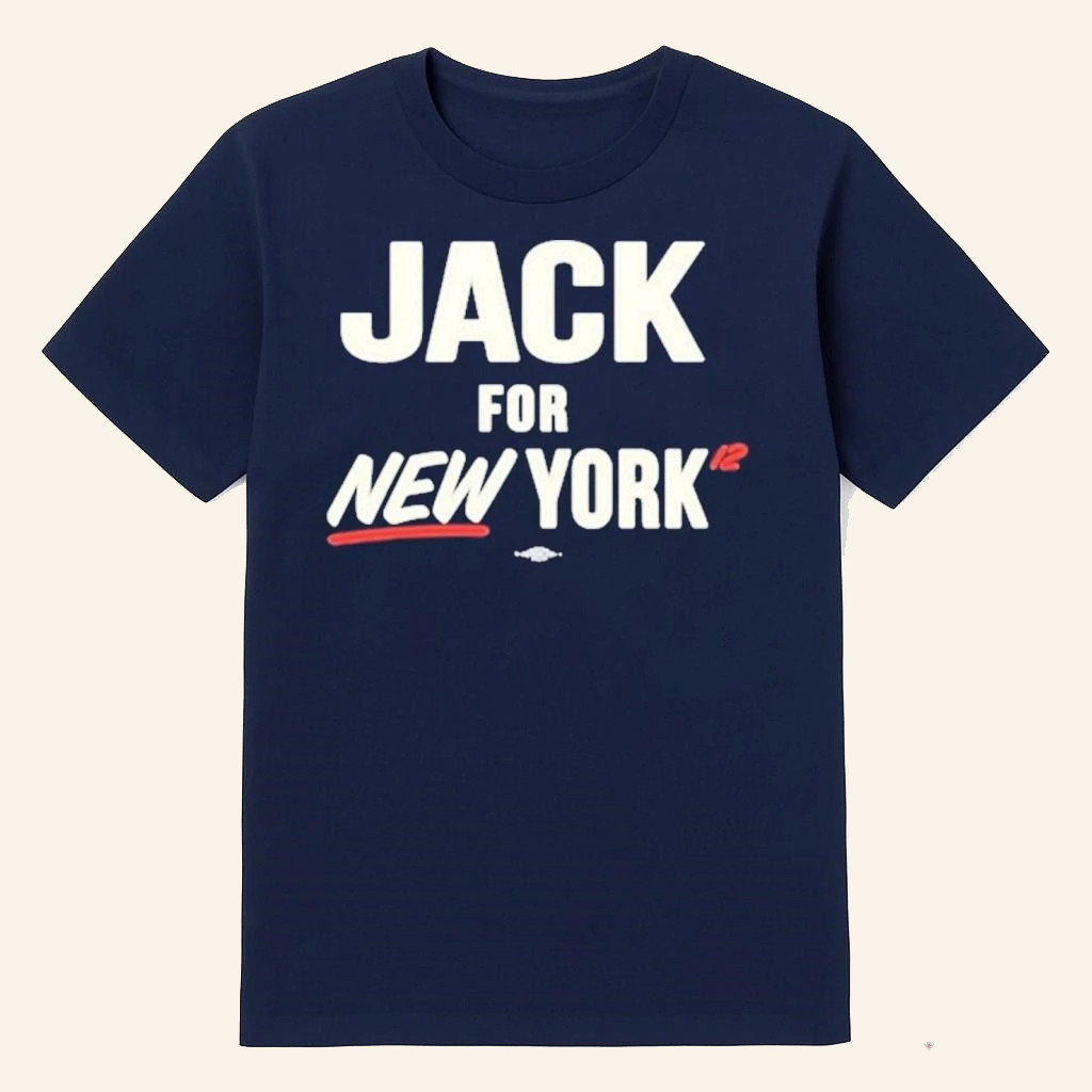 Jack Schlossberg Merch Jack For New York T-Shirt Great Gifst For Him