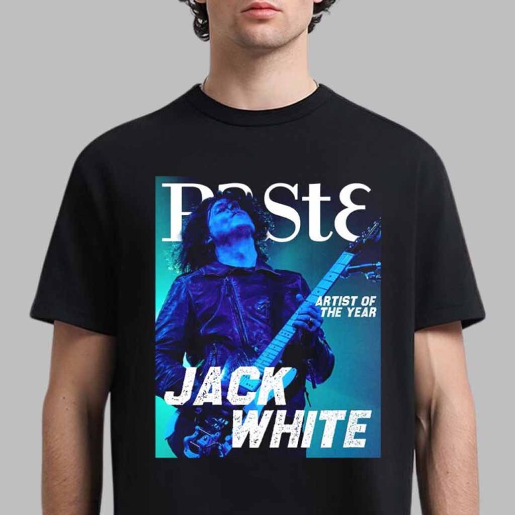 Jack White The Paste Magazine Artist Of The Year Magazine Cover T-Shirt Jack White Merch Fans Gifts Jack White The Paste Magazine Artist Of The Year Magazine Cover T-Shirt Jack White Merch Fans Gifts