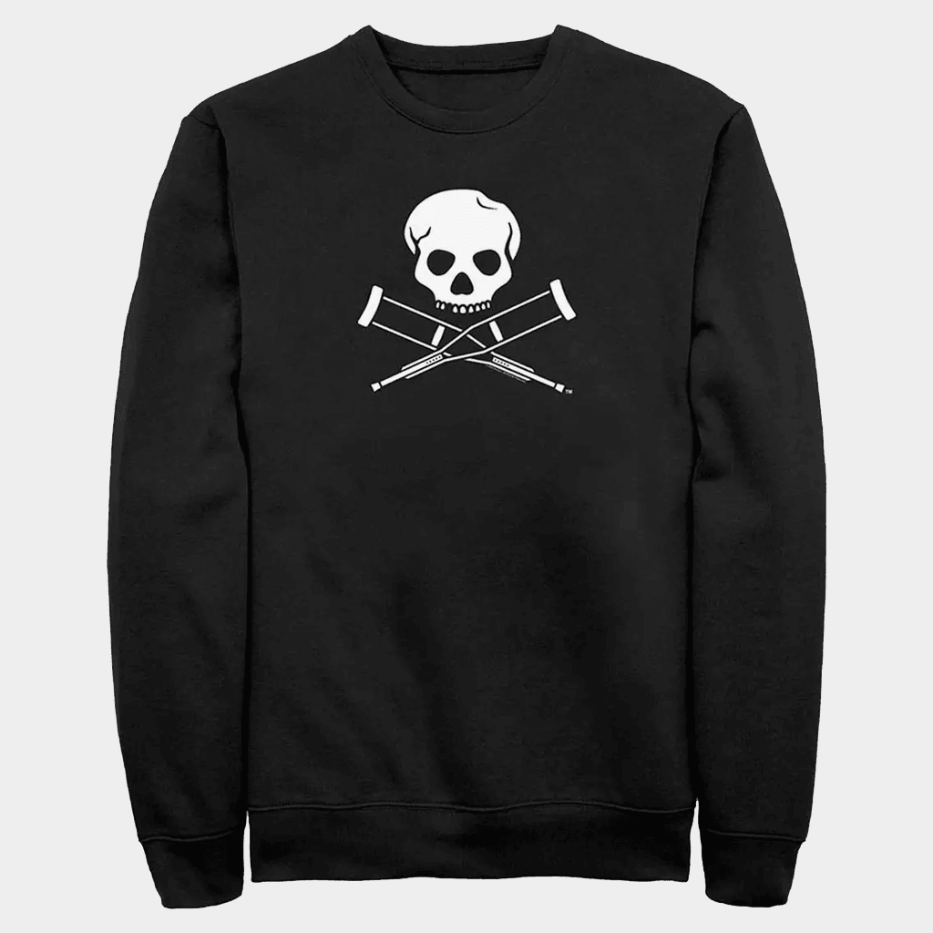 Jackass Merch Jackass Skull Logo Sweatshirt Gifts Ideas For Boyfriend
