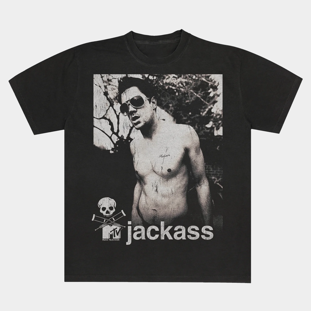 Jackass Merch Jackass Vol 1 Shirt MTV Jackass T-Shirt Gifts For Movie Fans