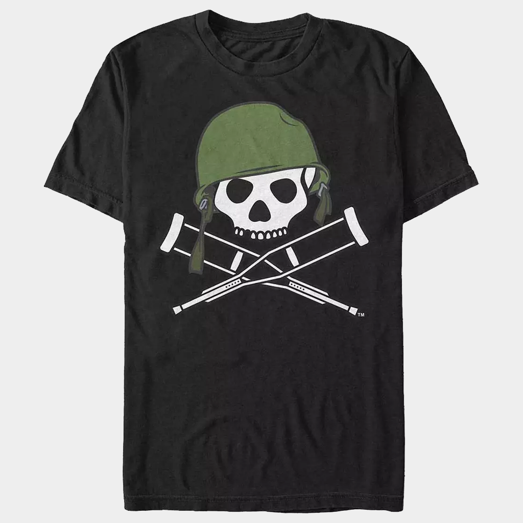 Jackass Merch Military Jackass Skull Logo T-Shirt Funny Gifts For Boyfriend