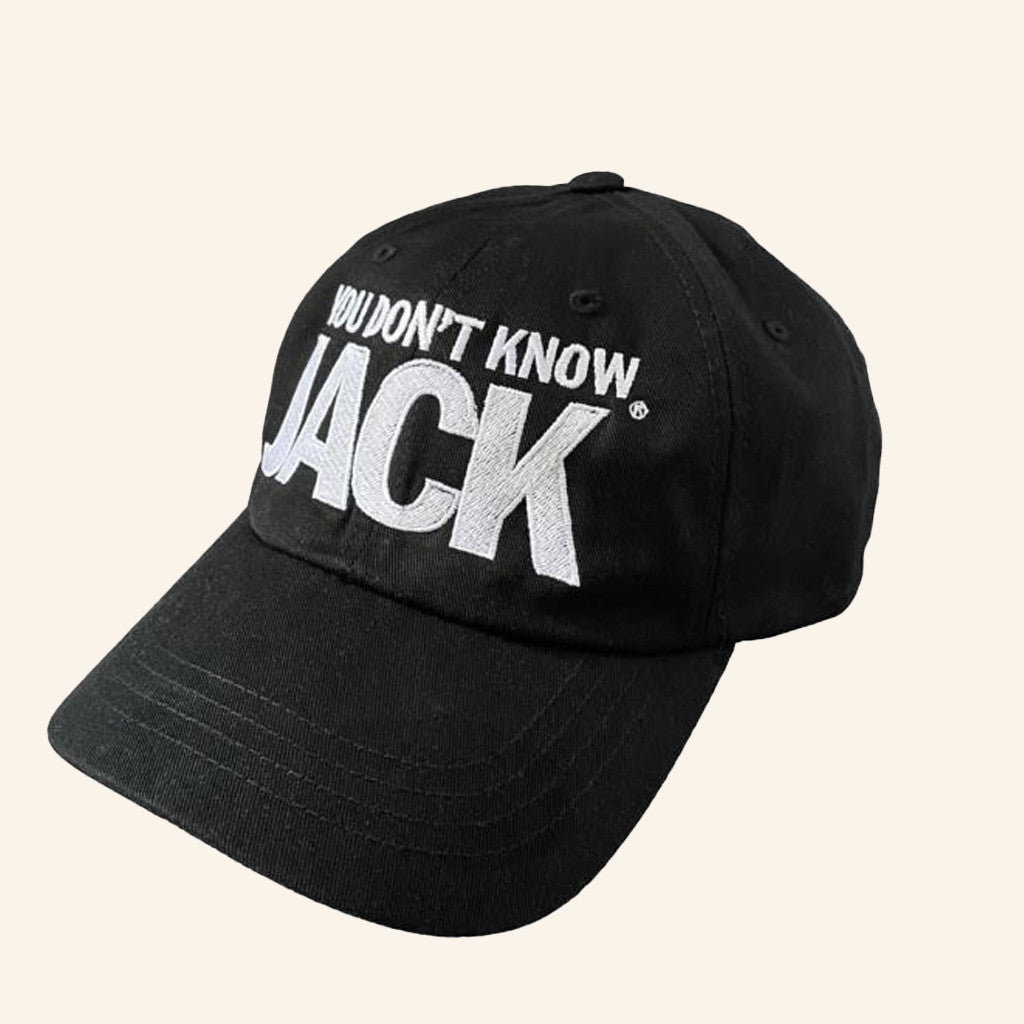 Jackbox Games Merch You Don't Know Jack Baseball Cap Embroidered Him Gifts Jackbox Games Merch You Don't Know Jack Baseball Cap Embroidered Him Gifts