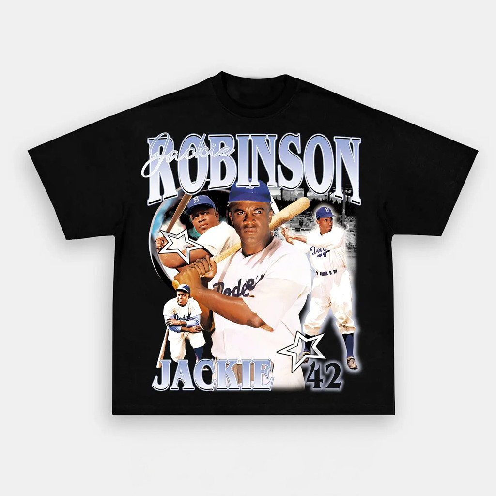 Jackie Robinson Graphic T-Shirt Best Gifts For Baseball Lovers