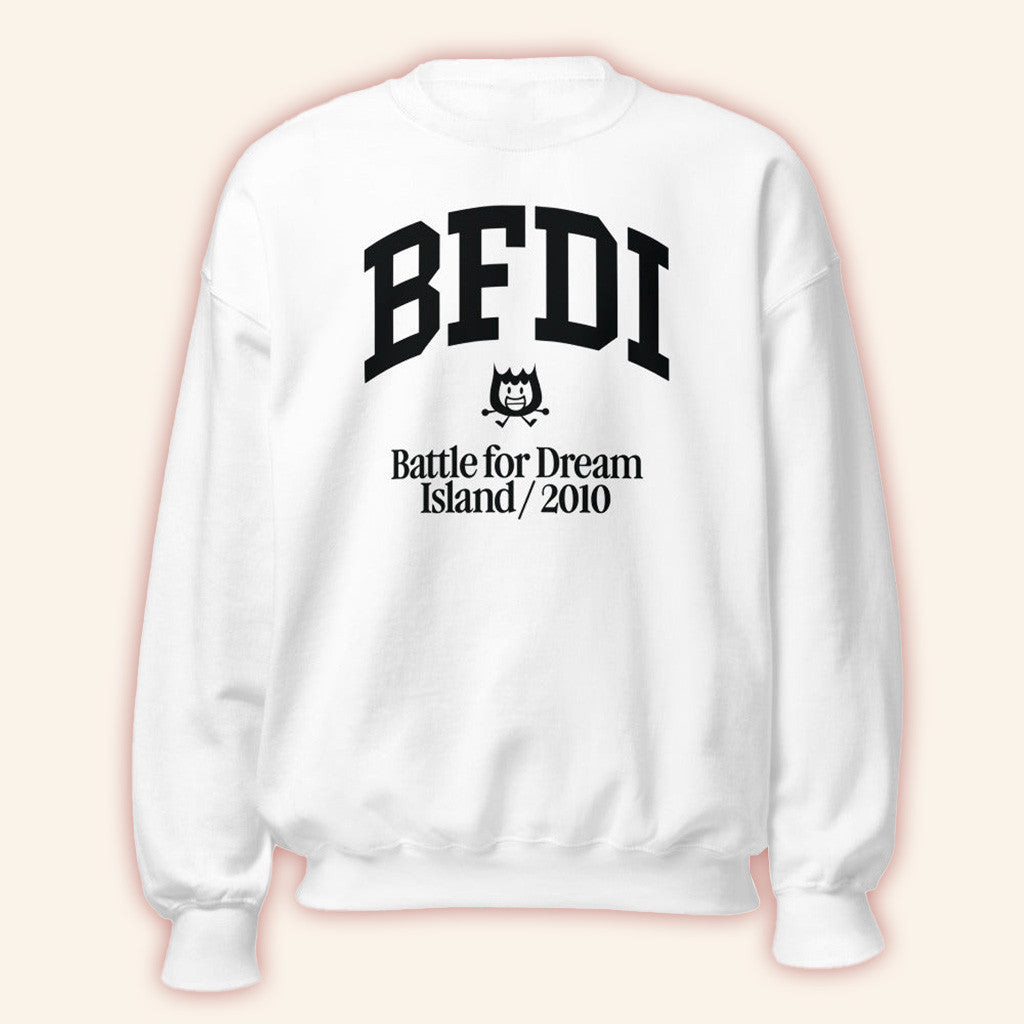 Jacknjellify BFDI Merch Battle For Dream Island 2010 Sweatshirt Gifts For Friends Jacknjellify BFDI Merch Battle For Dream Island 2010 Sweatshirt Gifts For Friends