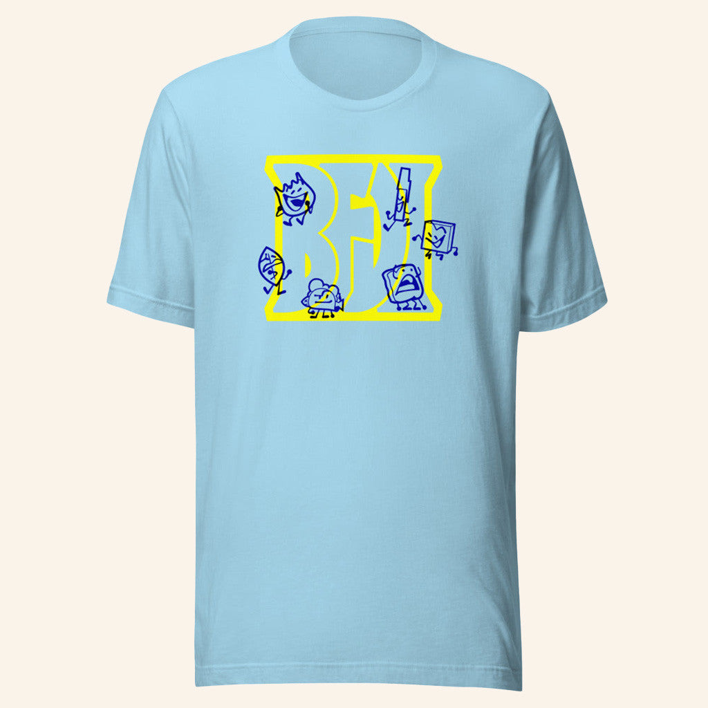 Jacknjellify BFDI Merch BFDI Badge T-Shirt Gifts For Friends Jacknjellify BFDI Merch BFDI Badge T-Shirt Gifts For Friends