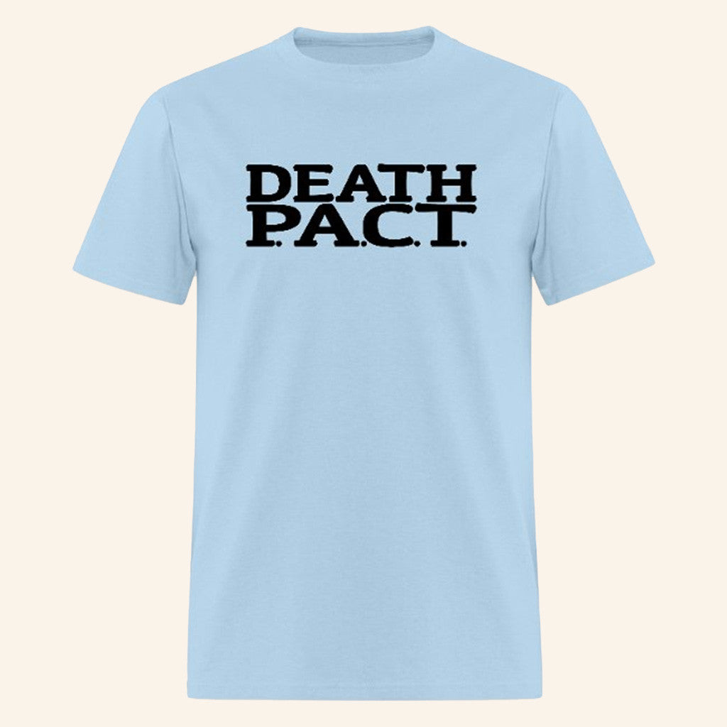 Jacknjellify BFDI Merch Death PACT Light Blue T-Shirt Gifts For Besties Jacknjellify BFDI Merch Death PACT Light Blue T-Shirt Gifts For Besties
