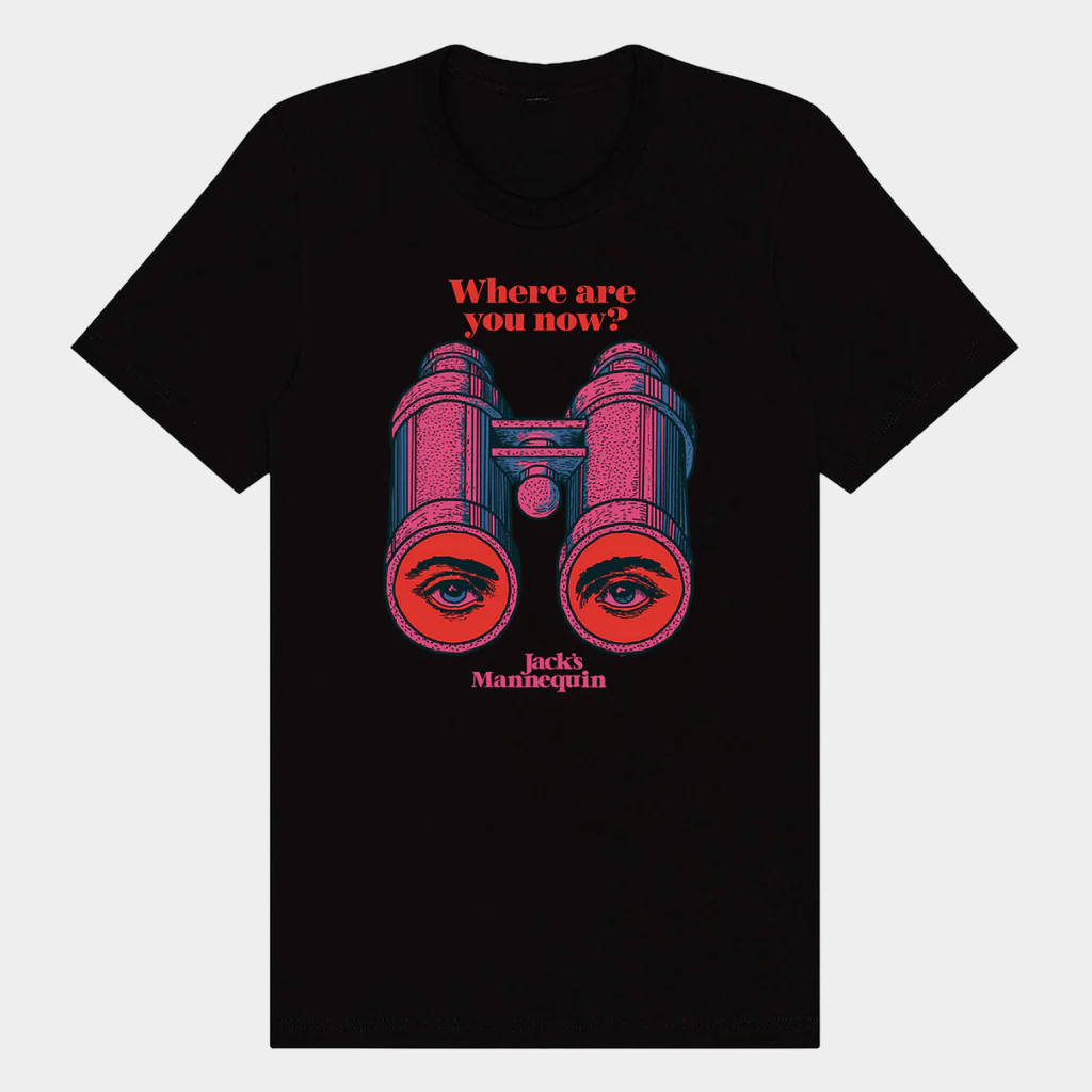 Jack's Mannequin Merch Where Are You Now T-Shirt Gifts For Rock Music Lovers