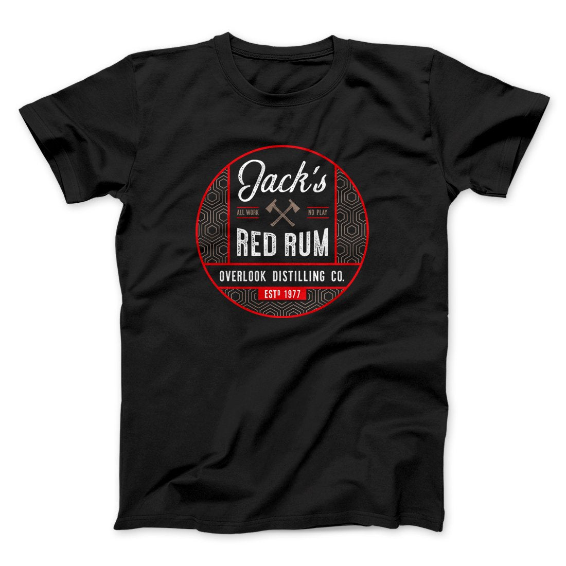 Jack's Red Rum Funny Movie Unisex T-Shirt Gift For Dudes