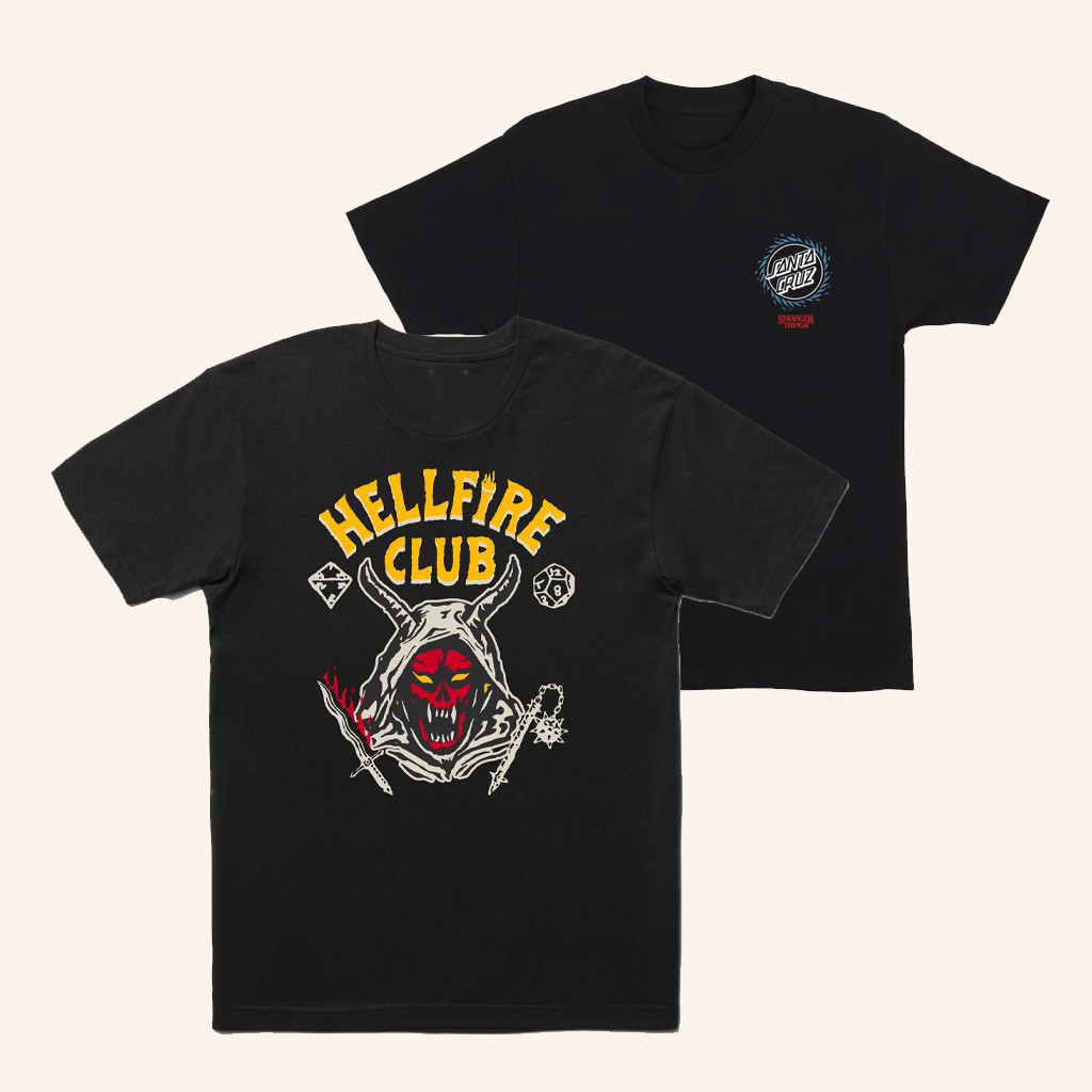 Jacks Surfboards Merch Stranger Things Hellfire Pit T-Shirt Christmas Gift Ideas For Boyfriend Jacks Surfboards Merch Stranger Things Hellfire Pit T-Shirt Christmas Gift Ideas For Boyfriend