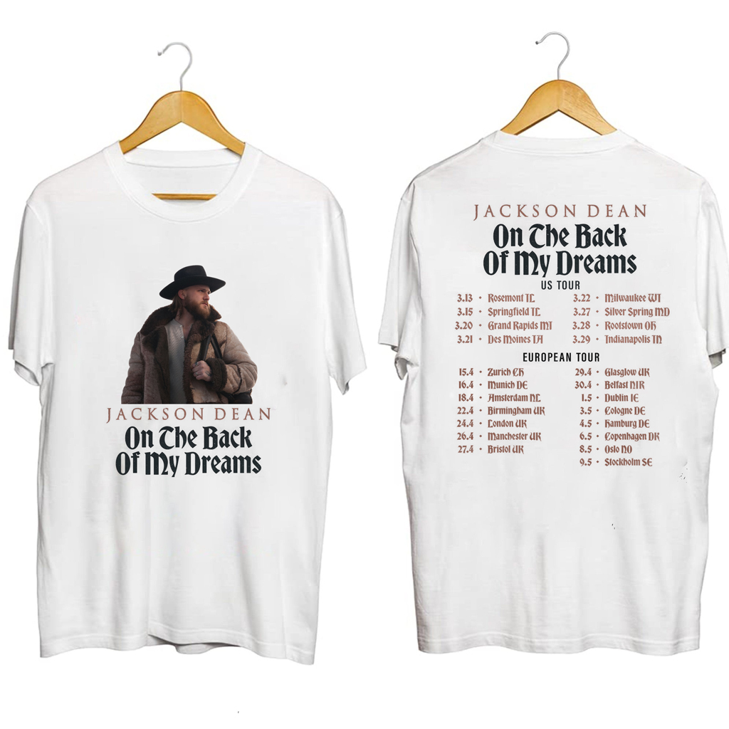 Jackson Dean Tour 2025 Shirt Jackson Dean Merch Gifts For Music Enthusiasts