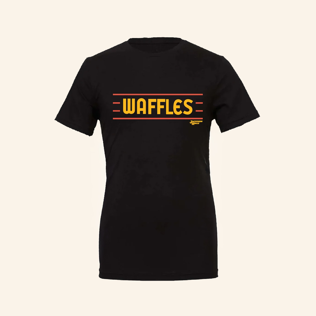 Jackson Hole Merch Corbet's Waffles T-Shirt Best Gifts For Girlfriend