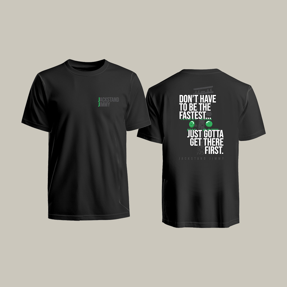 Jackstand Jimmy's Don't Have To Be Fastest T-Shirt Cleetus McFarland Shirt Fan Gift For Husband