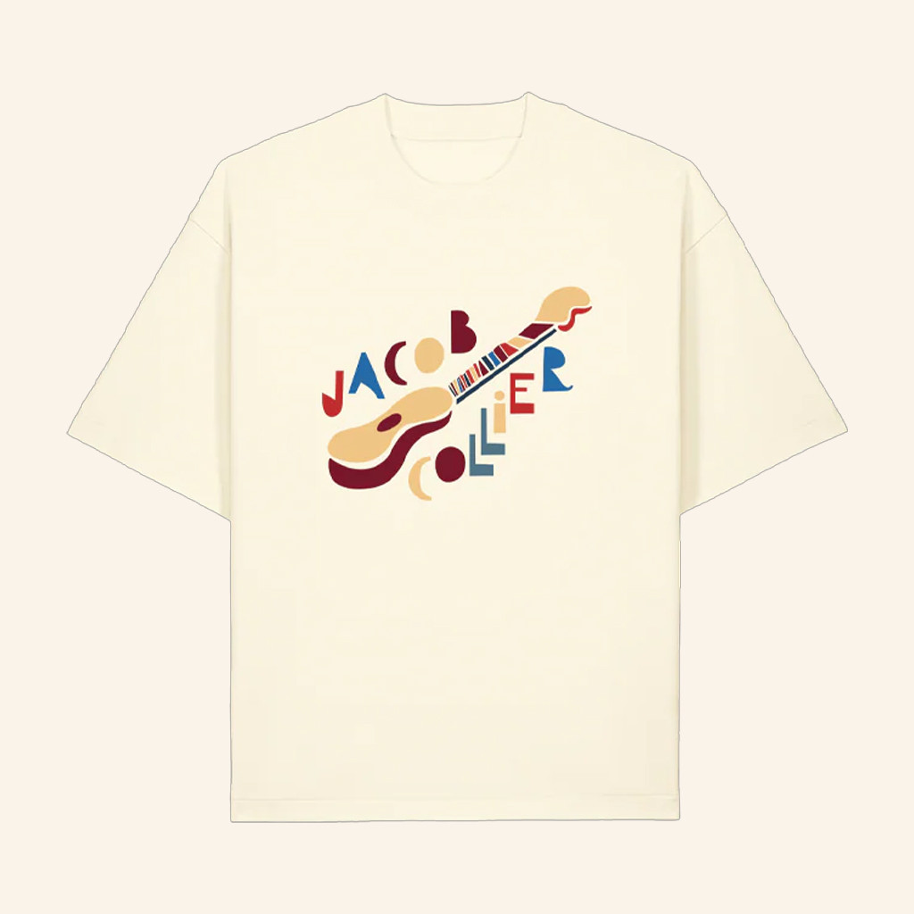 Jacob Collier Merch Jacob Collier Guitar T-Shirt Music Related Gifts For Guys Jacob Collier Merch Jacob Collier Guitar T-Shirt Music Related Gifts For Guys