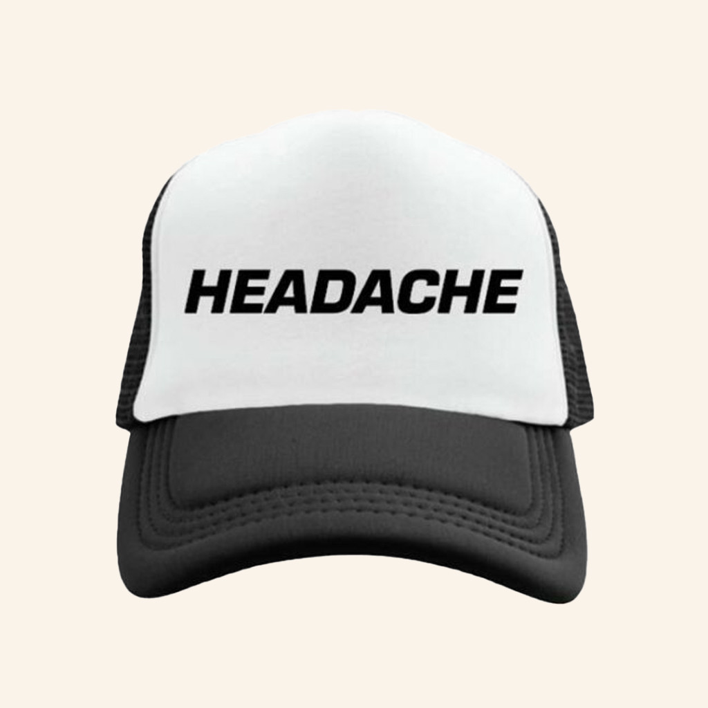 Jade Merch Headache Trucker Hat Christmas Presents For Boyfriend