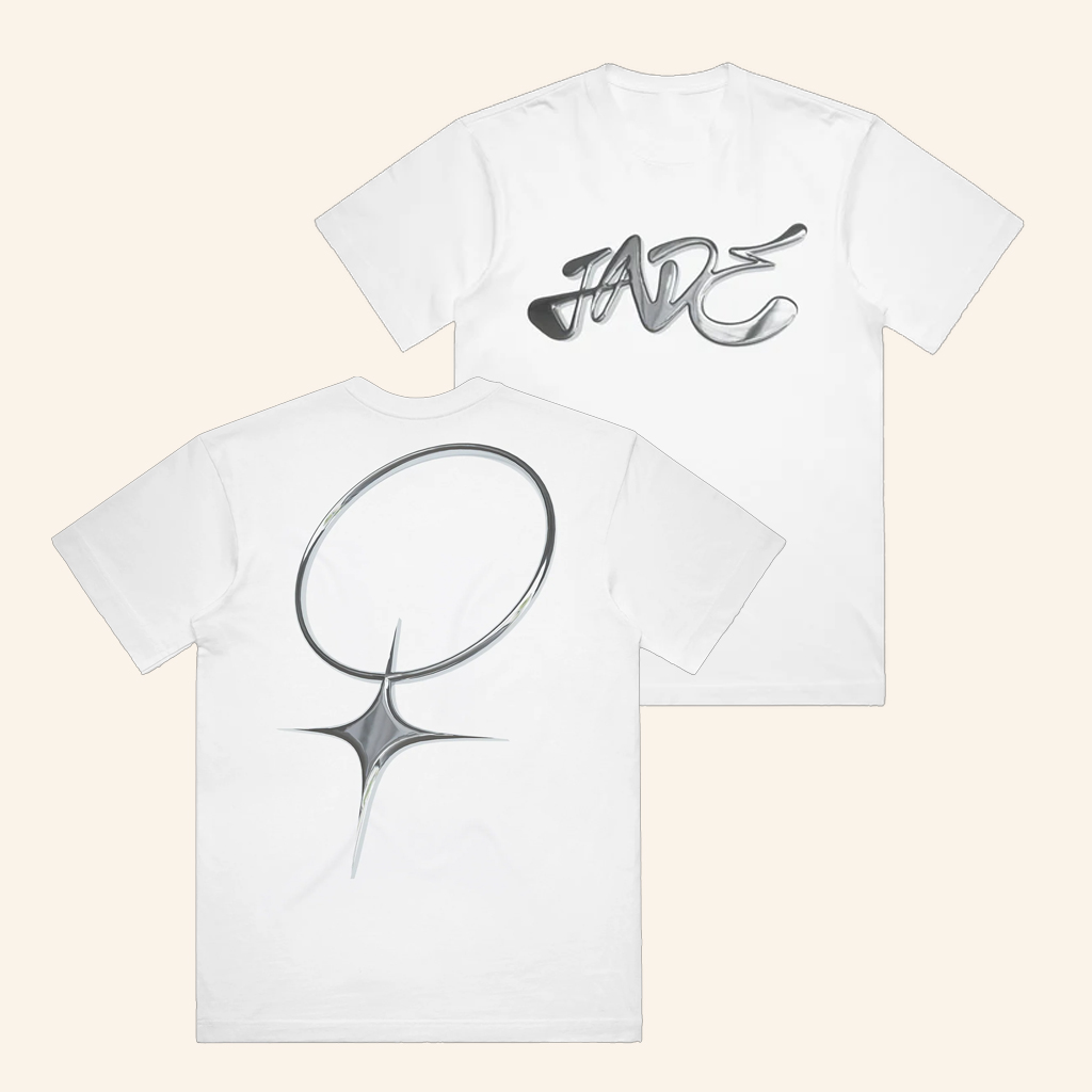 Jade Merch Jade Chrome Logo White T-Shirt Best Gifts For Music Lovers Jade Merch Jade Chrome Logo White T-Shirt Best Gifts For Music Lovers