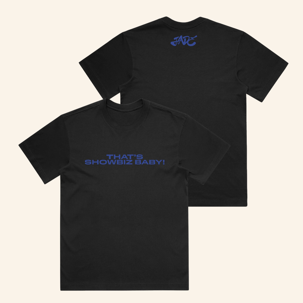 Jade Merch That's Showbiz Baby Black T-Shirt Christmas Gift Ideas For Her Jade Merch That's Showbiz Baby Black T-Shirt Christmas Gift Ideas For Her