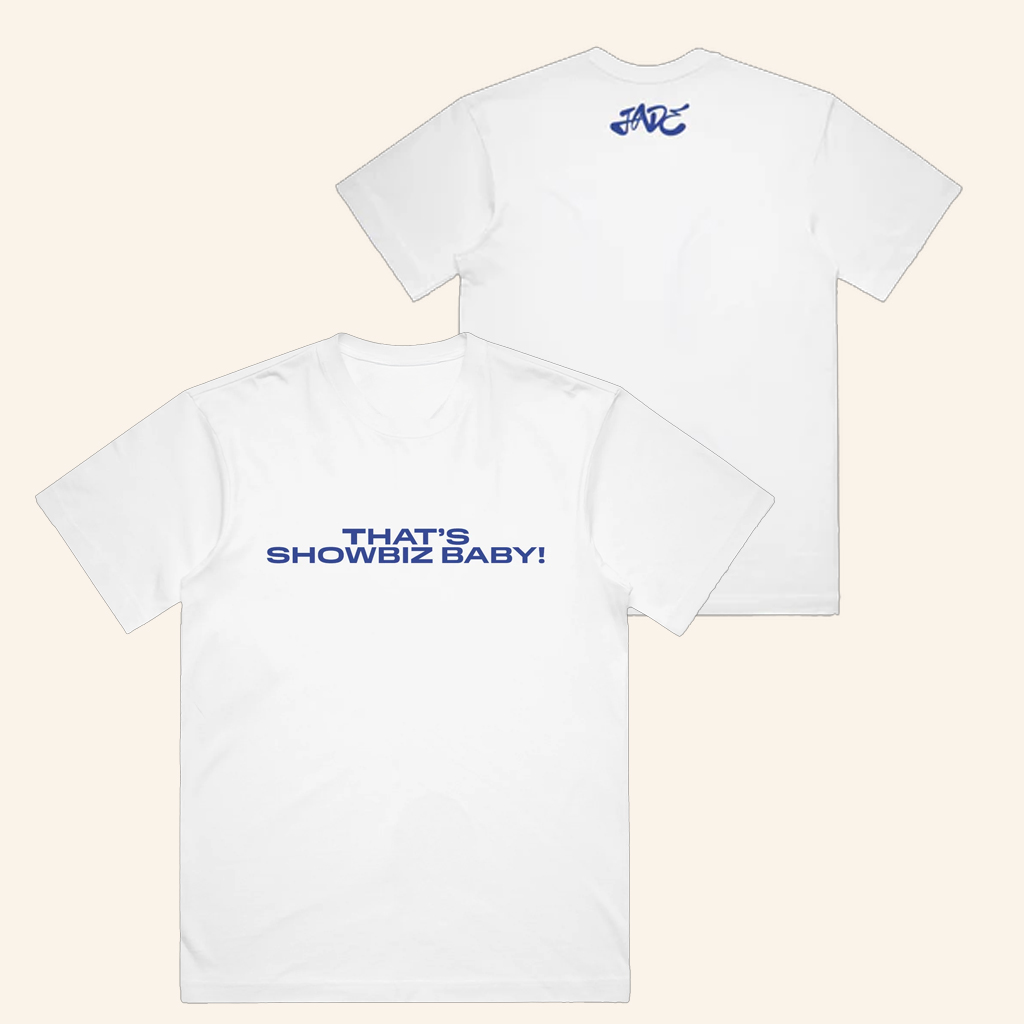 Jade Merch That's Showbiz Baby White T-Shirt Christmas Gifts For Wife Jade Merch That's Showbiz Baby White T-Shirt Christmas Gifts For Wife