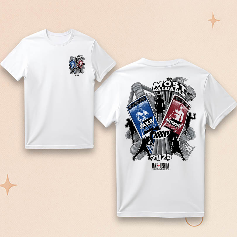 Jake Vs Joshua Miami Fight Pass T-Shirt 2025 Christmas Gifts For Boxing Fans Jake Vs Joshua Miami Fight Pass T-Shirt 2025 Christmas Gifts For Boxing Fans