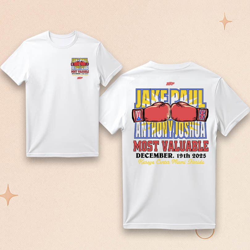 Jake Vs Joshua Most Valuable Showdown T-Shirt Best Gifts For Boxing Fans