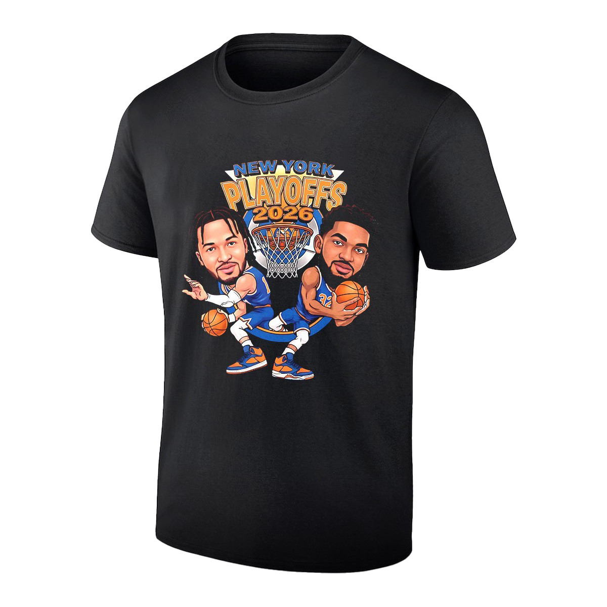 Jalen Brunson And Karl Anthony Towns New York Knicks NBA Playoffs 2026 T-Shirt New York Knicks Lover Shirt Fans Gifts