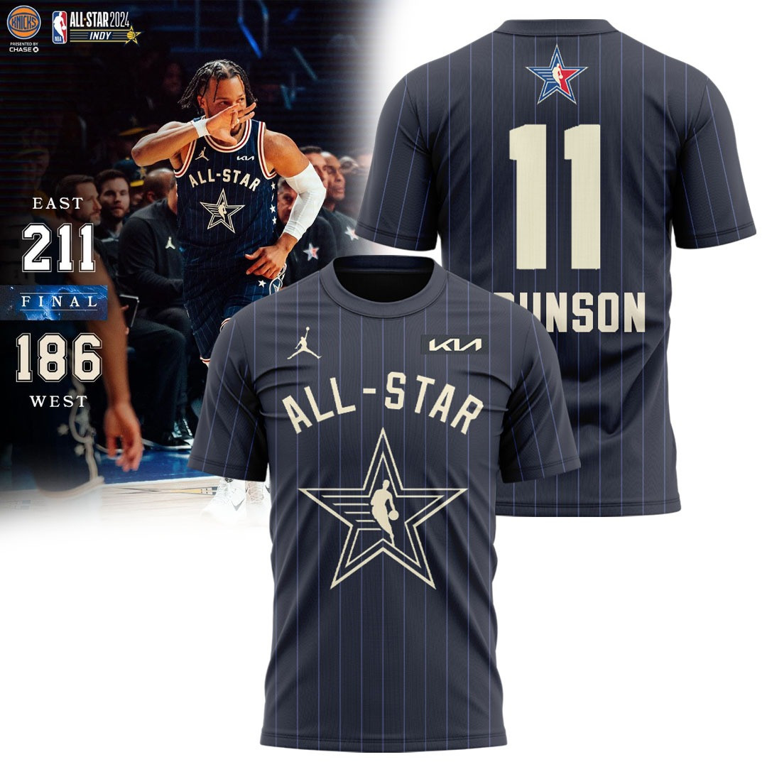 Jalen Brunson NBA All Stars T-Shirt Jalen Brunson Merch Basketball Fan Gift Ideas