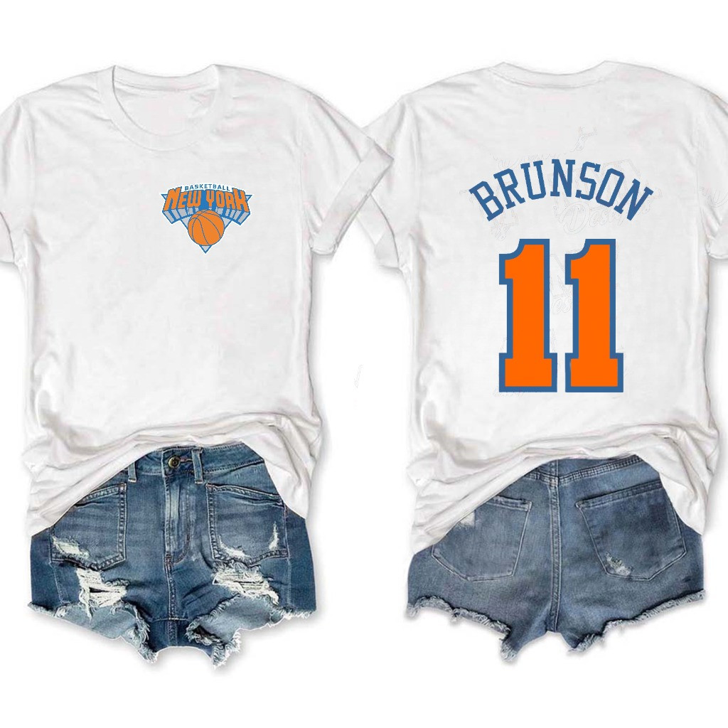 Jalen Brunson New York Knicks Women's T-Shirt Merch Gifts For Knicks Fans For Her