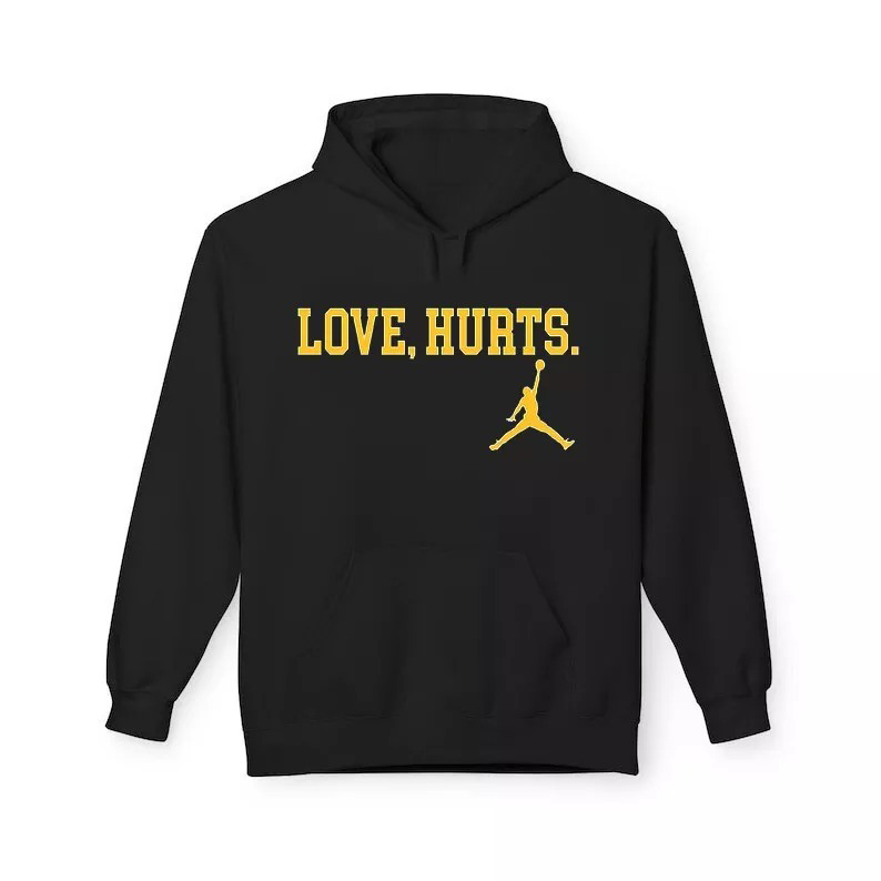 Jalen Hurts Love Hurts Hoodie Unique Gifts For Football Lovers