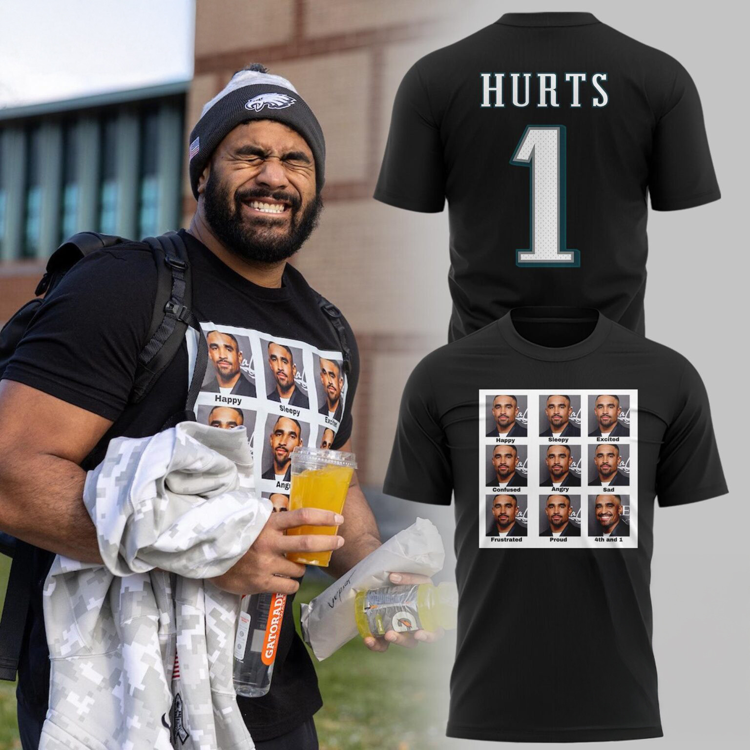 Jalen Hurts Philadelphia Eagles Special Edition T-Shirt Best Football Gifts