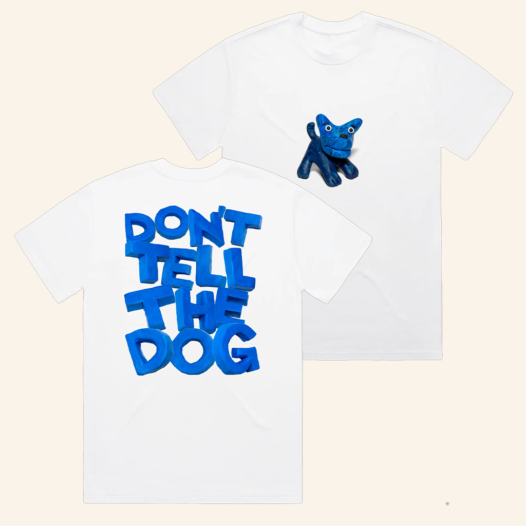 James Marriott Merch Don't Tell The Dog Album White T-Shirt Presents For Music Lovers